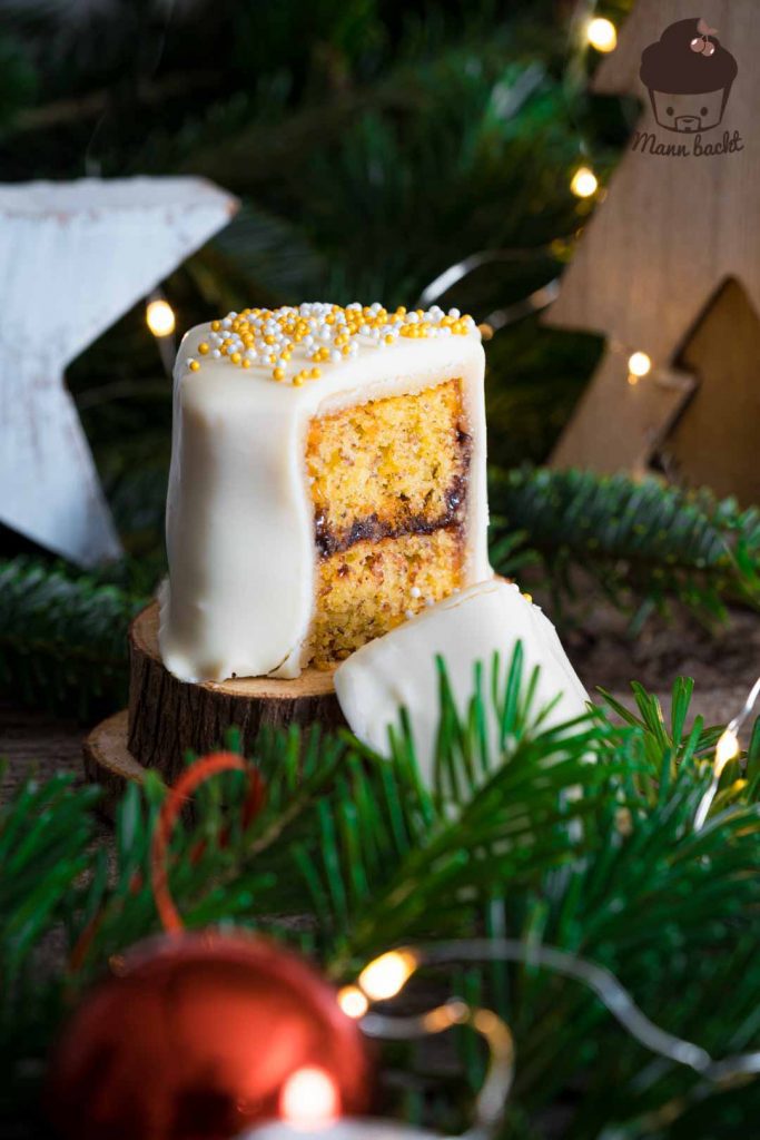 Marzipan Würfel