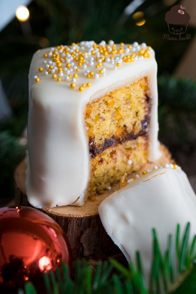 Marzipan Würfel