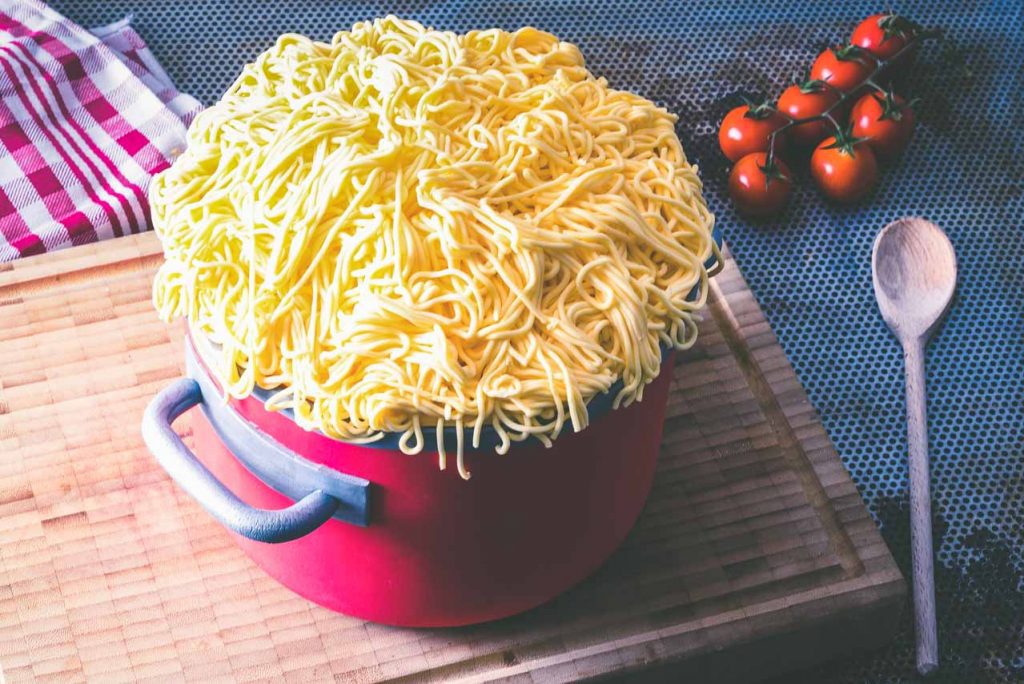 Spaghetti Motivtorte