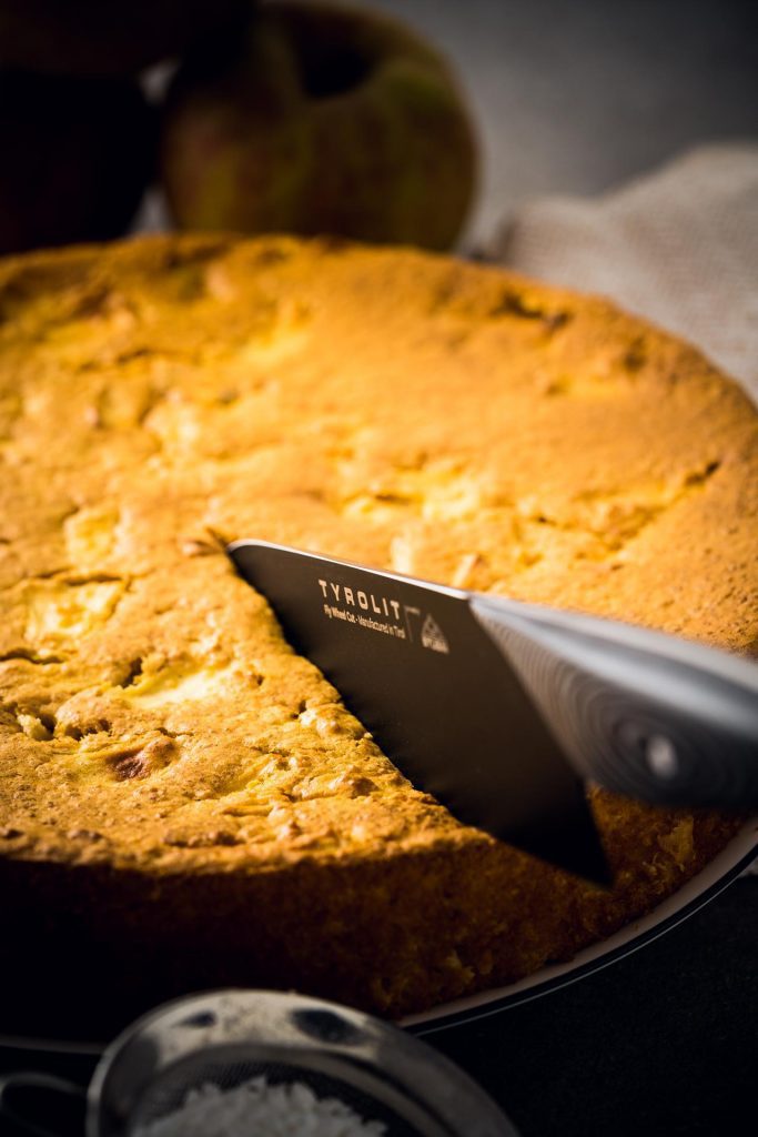 Couscous Topfen Apfel Kuchen