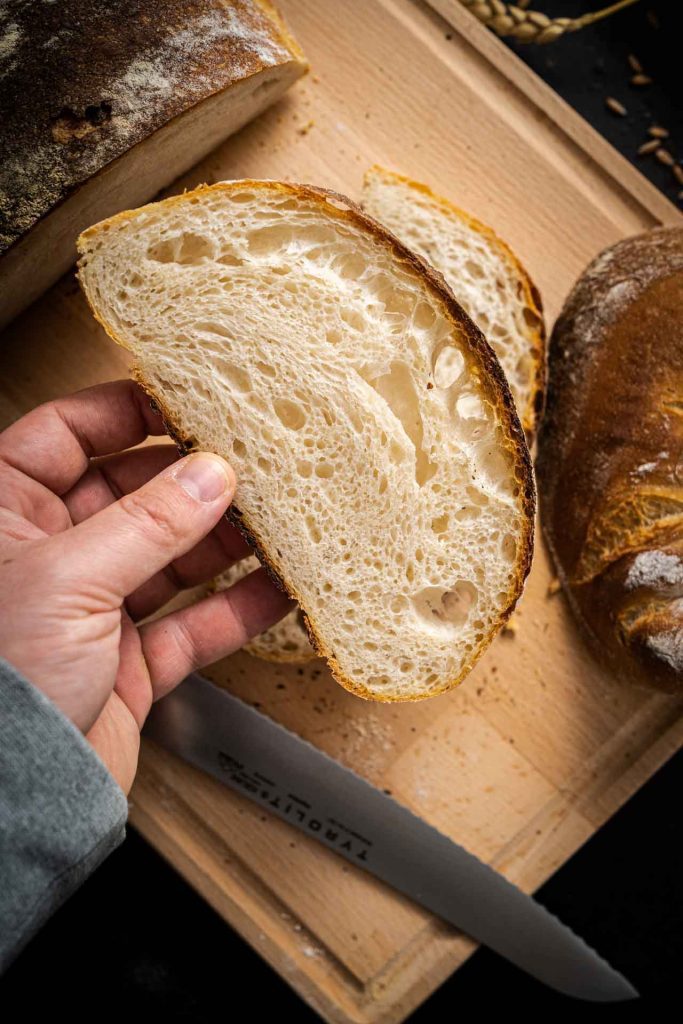 Mischbrot mit Sauerteig