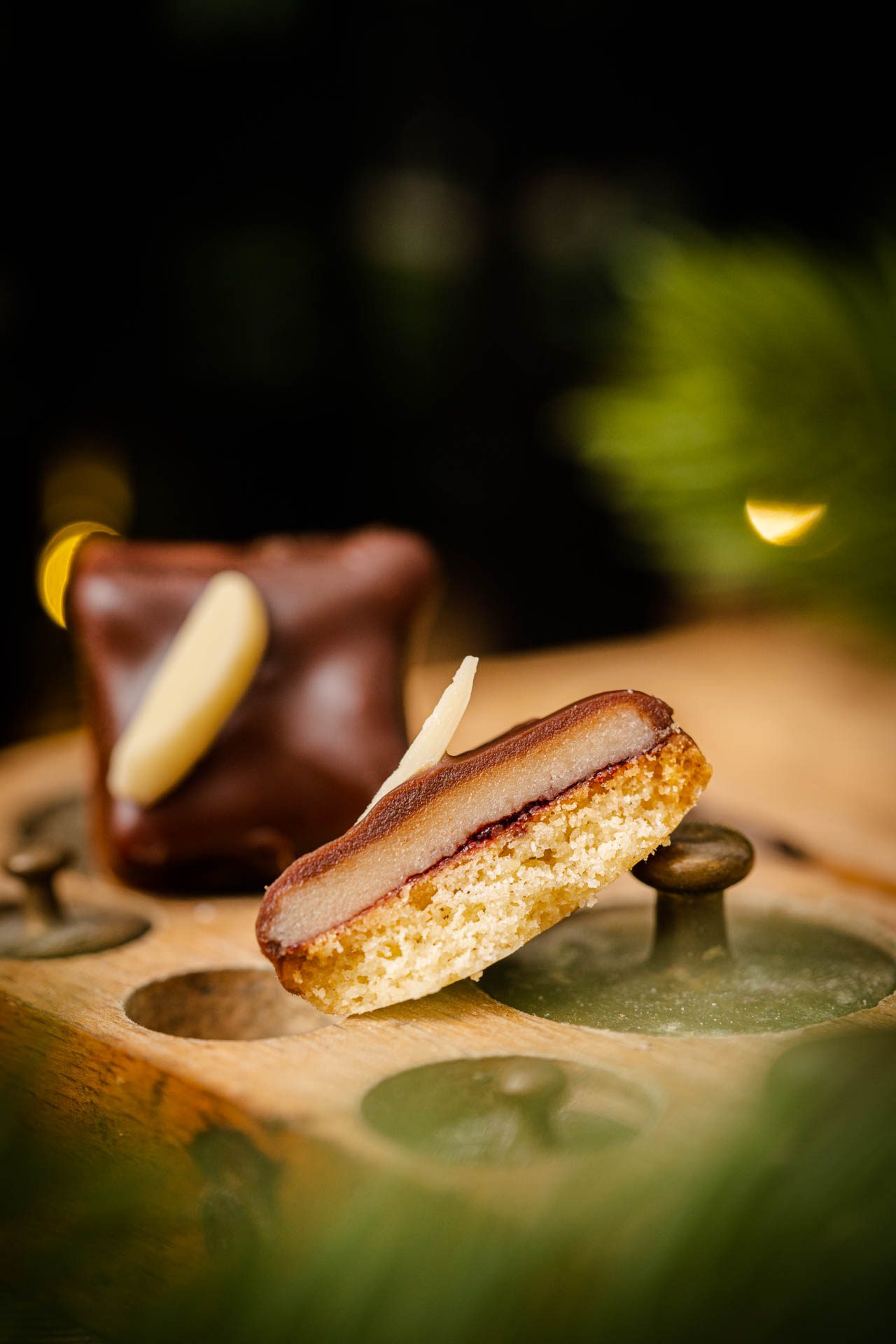 Marzipan-Kirsch-Polster
