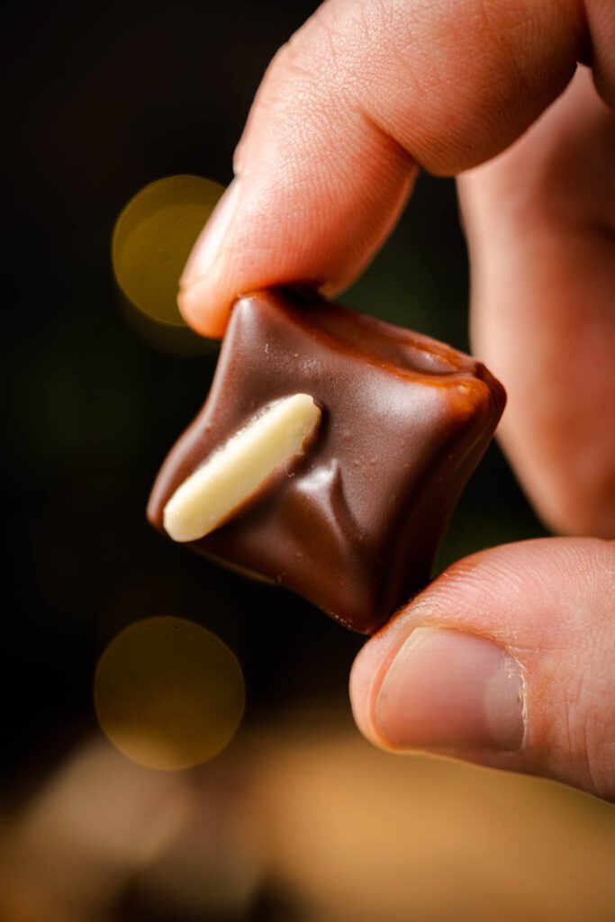 Marzipan-Kirsch-Polster