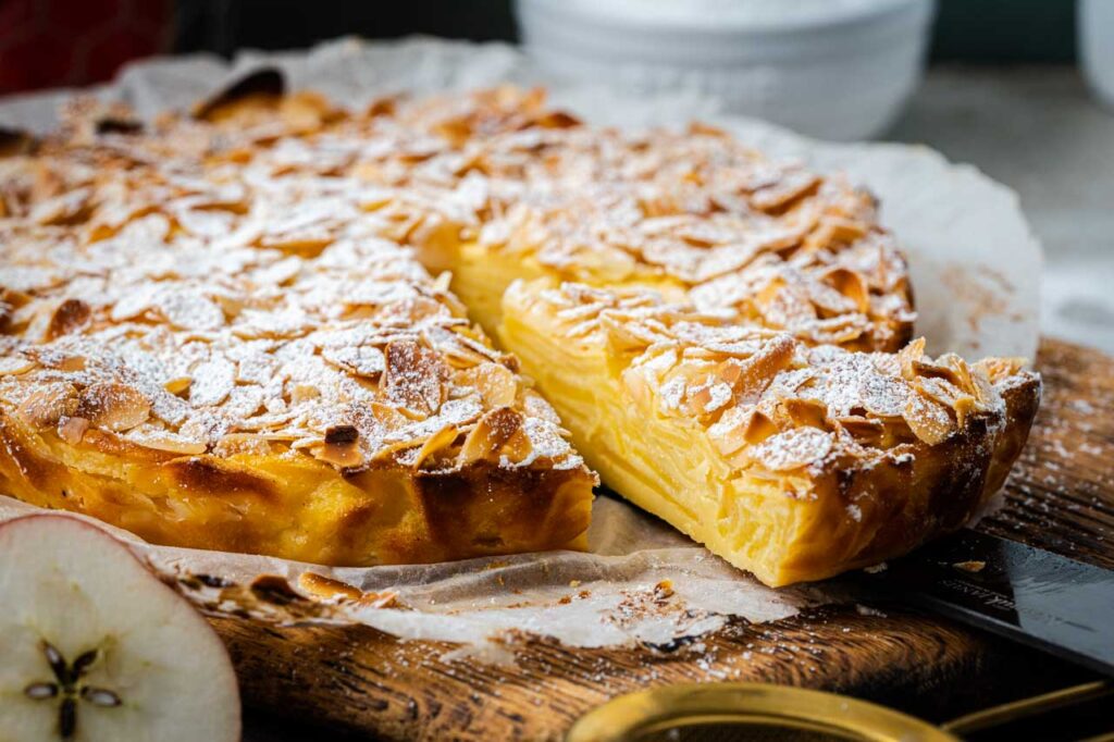 Apfelschichtkuchen