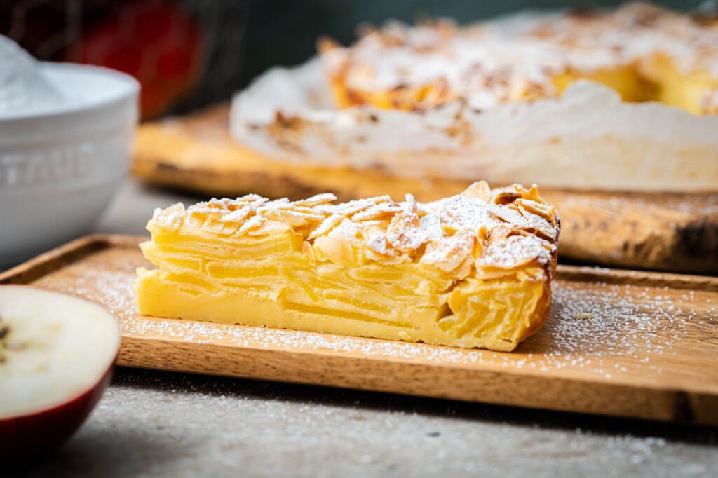 Apfelschichtkuchen