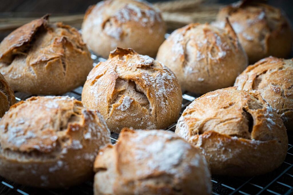 Sauerteigbrötchen - quick and easy