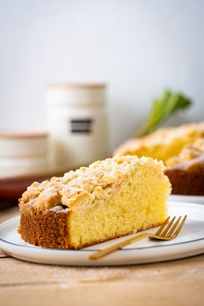 Rhabarber Streuselkuchen