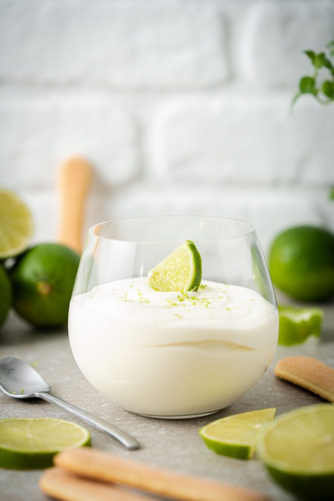 Joghurt Limetten Mousse